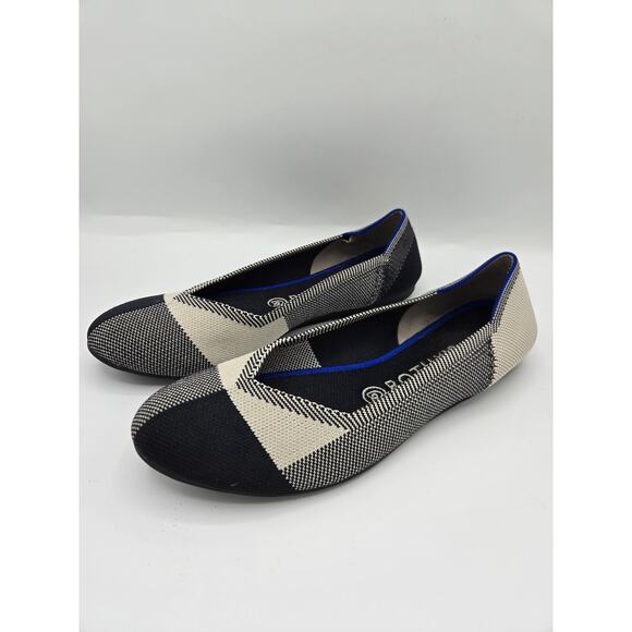 Rothy's The Flat Round Toe Fabric Ballet Slip On Shoe Lightweight Women's 8.5 - Picture 4 of 8